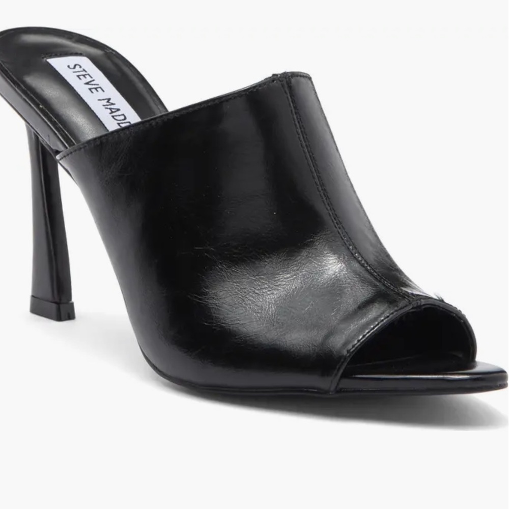 Steve Madden Women’s Dayla Peep Toe Mule Like New